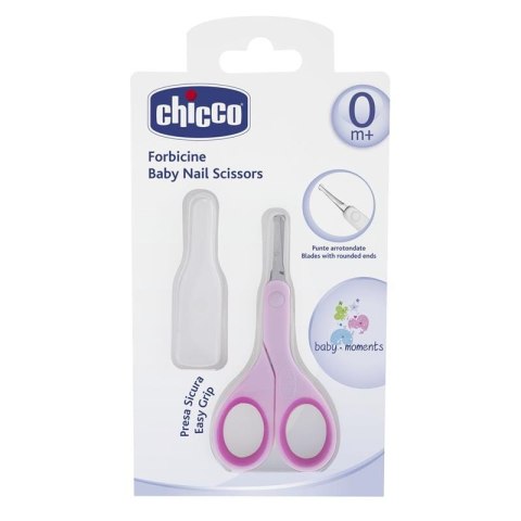 CHICCO 00005912100000 Nożyczki różowe CHICCO 00005912100000 Nożyczki różowe