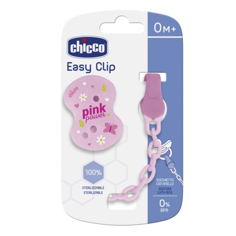 CHICCO 00006202300000 Łańcuszek z klipsem do smoczka mix CHICCO 00006202300000 Łańcuszek z klipsem do smoczka mix