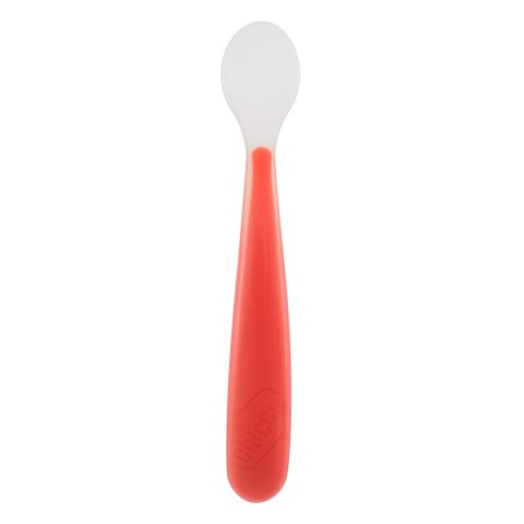 CHICCO 00006828710000 Miękka łyżeczka silikonowa bordowa CHICCO 00006828710000 Miękka łyżeczka silikonowa bordowa