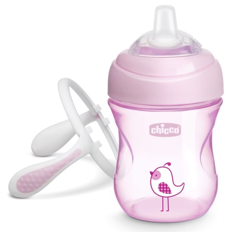 CHICCO 00006911100000 Pierwszy kubek treningowy 4m+ girl CHICCO 00006911100000 Pierwszy kubek treningowy 4m+ girl