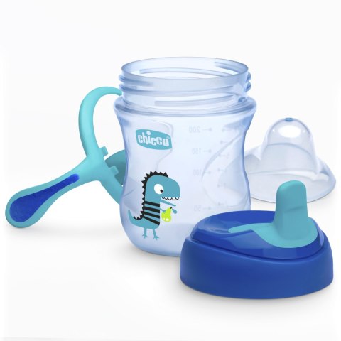CHICCO 00006921200000 Kubek niekapek z ustnikiem 6m+ boy CHICCO 00006921200000 Kubek niekapek z ustnikiem 6m+ boy