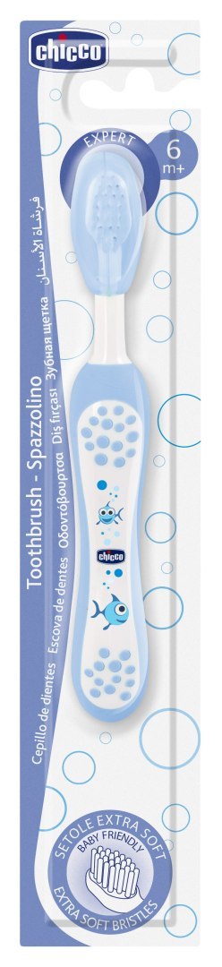CHICCO 00006958200000 Szczoteczka do zębów niebieska*