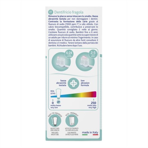 CHICCO 00007429000000 Pasta do zębów z fluorem truskawkowa 50 ml CHICCO 00007429000000 Pasta do zębów z fluorem truskawkowa 50 ml