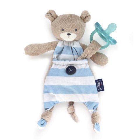 CHICCO 00008012200000 Maskotka do smoczka Pocket Friend boy CHICCO 00008012200000 Maskotka do smoczka Pocket Friend boy