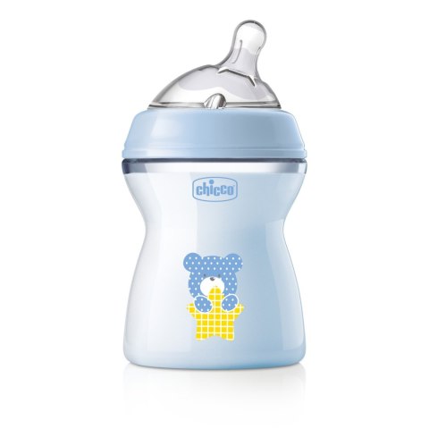 CHICCO 00081323200000 Butelka NF plastikowa 2m+ 250 ml boy CHICCO 00081323200000 Butelka NF plastikowa 2m+ 250 ml boy