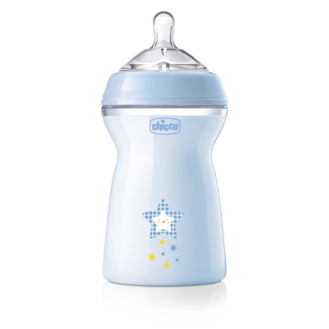 CHICCO 00081335200000 Butelka NF plastikowa 6m+ 330 ml boy CHICCO 00081335200000 Butelka NF plastikowa 6m+ 330 ml boy