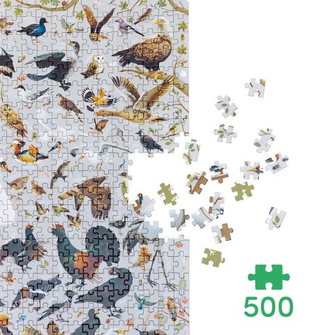 CzuCzu 7093570 Puzzle Ptaki 9+ 500el.