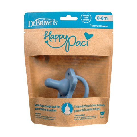 Dr.Browns PS11008 Smoczek uspokajający 0-6 m niebieski