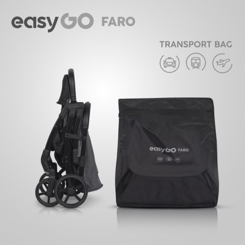 EASY GO Wózek dziecięcy FARO CLOUDY GRAY