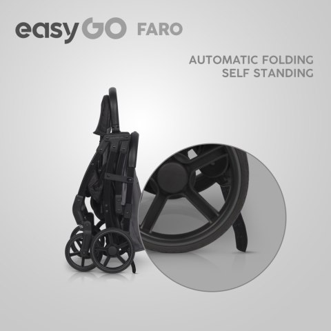 EASY GO Wózek dziecięcy FARO CLOUDY GRAY
