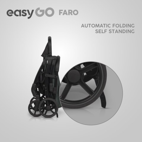 EASY GO Wózek dziecięcy FARO SAGE GREEN