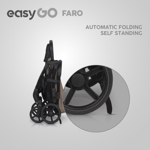 EASY GO Wózek dziecięcy FARO SAVANNA BEIGE
