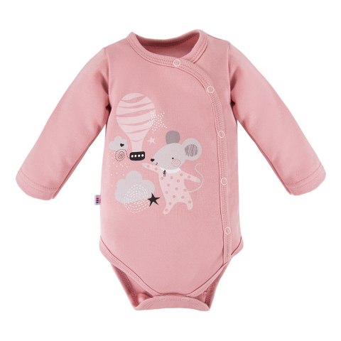 EWA 728937 MELLOW Body dł. rozpinane róż 68 EWA 728937 MELLOW Body dł. rozpinane róż 68