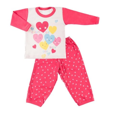 EWA 844781 LITTLE MOON Piżama DZIEW malina 80 EWA 844781 LITTLE MOON Piżama DZIEW malina 80