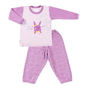 EWA 844873 Piżama LITTLE MOON dziew.fiolet 86