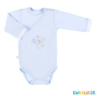 EWA 852649 NEWBORN Body REGL DŁ niebieski 50