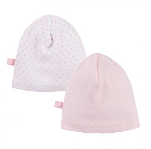 EWA 906564 Czapka Smerfetka 2-pak róż 50 EWA 906564 Czapka Smerfetka 2-pak róż 50