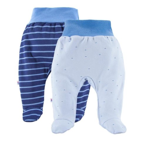 EWA 940784 Półśpioch 2-pak S&M niebieski/granat 62 EWA 940784 Półśpioch 2-pak S&M niebieski/granat 62