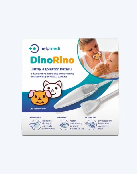 HELPMEDI Aspirator ustny kataru DinoRino HELPMEDI Aspirator ustny kataru DinoRino