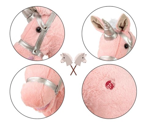 HOBBY 6084 Koń na kiju light pink HOBBY 6084 Koń na kiju light pink
