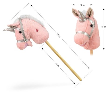 HOBBY 6084 Koń na kiju light pink HOBBY 6084 Koń na kiju light pink