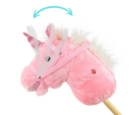 HOBBY 6085 Koń na kiju pink HOBBY 6085 Koń na kiju pink