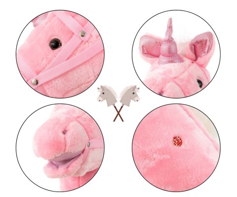 HOBBY 6085 Koń na kiju pink HOBBY 6085 Koń na kiju pink