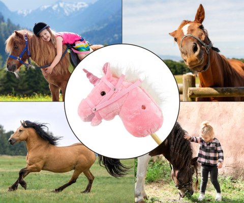 HOBBY 6085 Koń na kiju pink HOBBY 6085 Koń na kiju pink