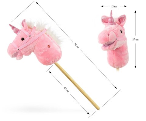 HOBBY 6085 Koń na kiju pink HOBBY 6085 Koń na kiju pink