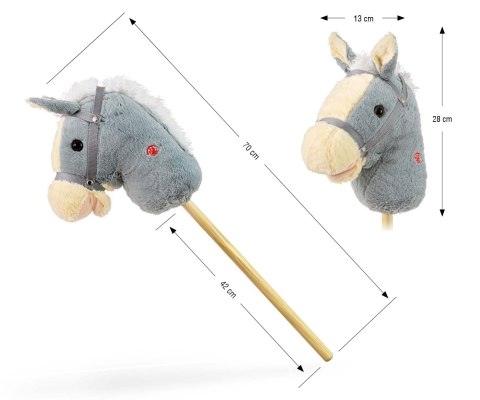 HOBBY 6089 Koń na kiju grey HOBBY 6089 Koń na kiju grey
