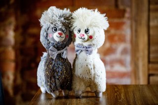 INNOGIO GIO-828 Plush Alpaca gray 30cm