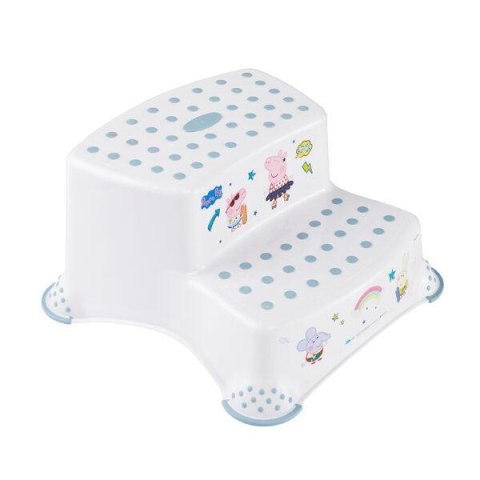 KEEEPER IGOR PEPPA PIG Podest dwustopniowy antypoślizgowy biały KEEEPER IGOR PEPPA PIG Podest dwustopniowy antypoślizgowy biały