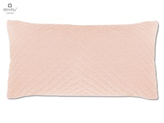 KIECZMERSKI Poduszka z poszewką VELVET pikowana 40x40/30x60 niebieska PROMOCJA!