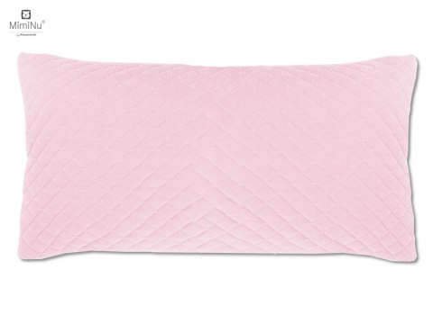 KIECZMERSKI Poduszka z poszewką VELVET pikowana 40x40/30x60 niebieska PROMOCJA!