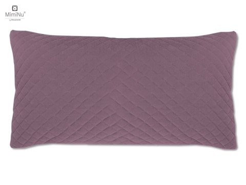 KIECZMERSKI Poduszka z poszewką VELVET pikowana 40x40/30x60 niebieska PROMOCJA!