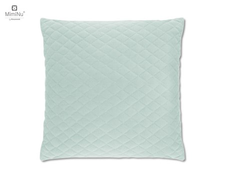 KIECZMERSKI Poduszka z poszewką VELVET pikowana 40x40/30x60 niebieska PROMOCJA!