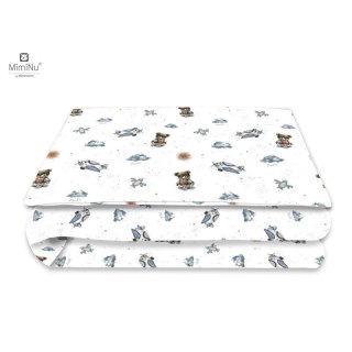 KIECZMERSKI Pościel C-2 135x100 cm MIMINU DESIGN Misie błękit bawełna 100%