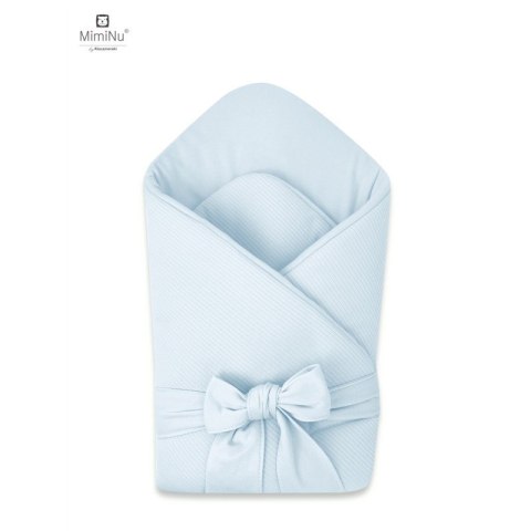 KIECZMERSKI Rożek standard wiązany MIMINU SOFT 0-3 m błękit KIECZMERSKI Rożek standard wiązany MIMINU SOFT 0-3 m błękit