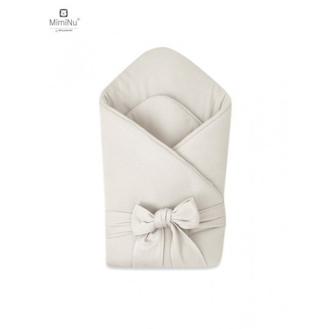 KIECZMERSKI Rożek standard wiązany MIMINU SOFT 0-3m beż KIECZMERSKI Rożek standard wiązany MIMINU SOFT 0-3m beż
