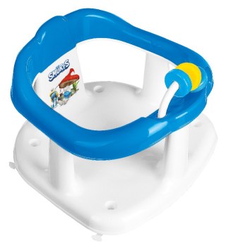 MALTEX Krzesełko do kąpieli Smerfy/zabawki, niebieski/biały
