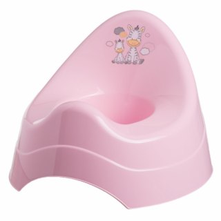 MALTEX Nocnik z pozytywką Zebra jasny róż