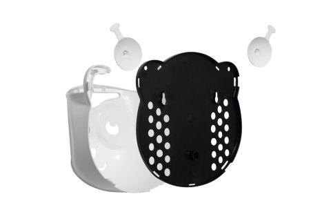 MALTEX Pojemnik na zabawki PANDA biały/czarny