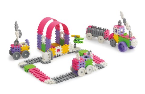 MARIOINEX 902837 Klocki waffle mini 140 szt. Konstruktor (dziewczynka) MARIOINEX 902837 Klocki waffle mini 140 szt. Konstruktor (dziewczynka)