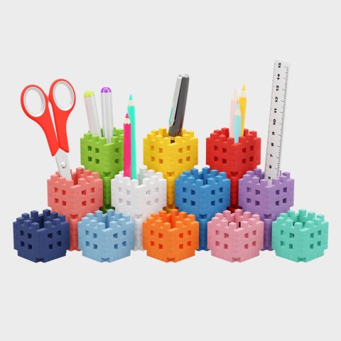 MARIOINEX 905777 Mini waffle - przybornik 140 el. MARIOINEX 905777 Mini waffle - przybornik 140 el.