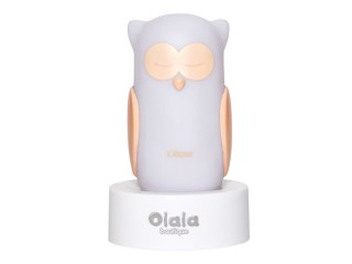 MARKO OLB-XY-GR Lampka nocna LED Biała Sowa