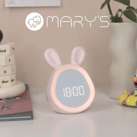 MARY'S MW20532 Budzik Zajączek różowy MARY'S MW20532 Budzik Zajączek różowy