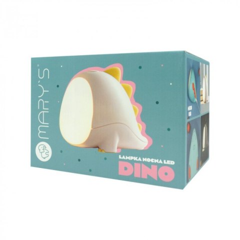 MARY'S MW20533 Lampka nocna led Dino różowy MARY'S MW20533 Lampka nocna led Dino różowy