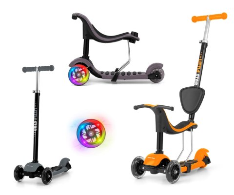 MILLY MALLY 2347 Hulajnoga SCOOTER Little Star orange MILLY MALLY 2347 Hulajnoga SCOOTER Little Star orange