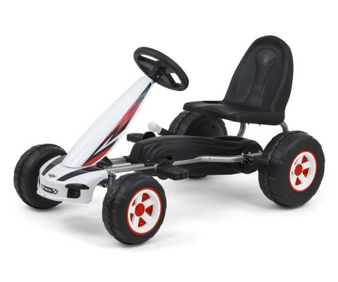 MILLY MALLY 3129 Gokart na pedały Viper White MILLY MALLY 3129 Gokart na pedały Viper White