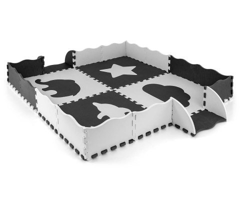 MILLY MALLY 5619 Mata piankowa puzzle Jolly 2x2 grey MILLY MALLY 5619 Mata piankowa puzzle Jolly 2x2 grey